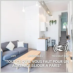 L'atelier Loft-invalides Tour Eiffel- 6 Pers-2 Chambres - Cosy Apartment